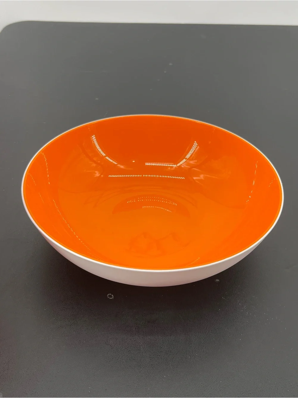 Tupperware Allegra Radiance Orange &  White 1.5L Storage Bowl with Lid